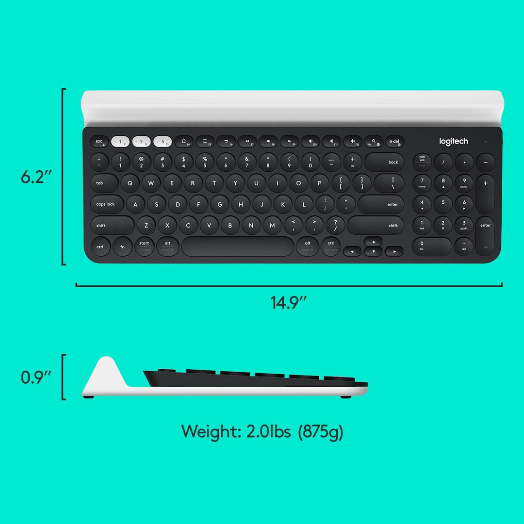 Logitech K780 Teclado Inalámbrico Multidispositivo para