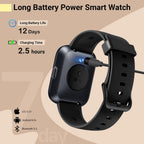 Reloj inteligente para mujeres/hombres, compatible con Android y iPhone, reloj de seguimiento de actividad física de 1.8 pulgadas con Alexa, alertas de llamadas y notificaciones, monitor de frecuencia