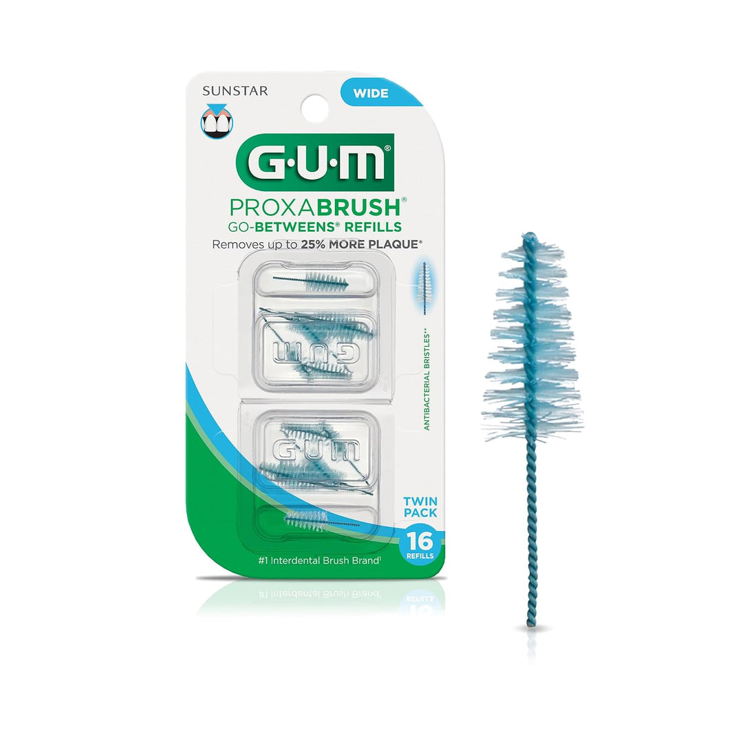 Intermediarios GUM Proxabrush - Recambios anchos, 16 unidades | Se...