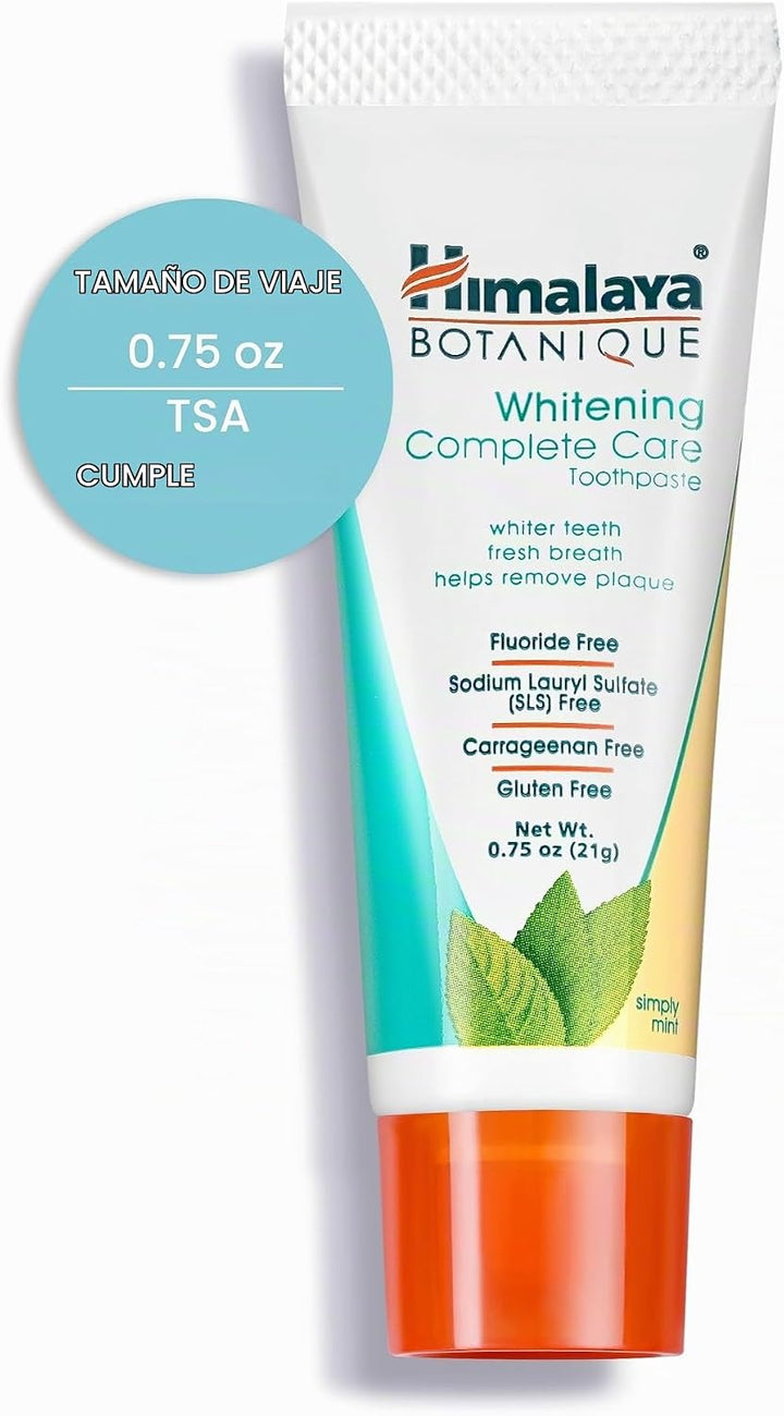 Himalaya Botanique Pasta de dientes blanqueadora de cuidado complet...