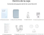 GL.iNet GL-MT3000 Beryl AX Wi-Fi 6 Travel Router, 2.5G WAN, VPN, OpenWrt, 1