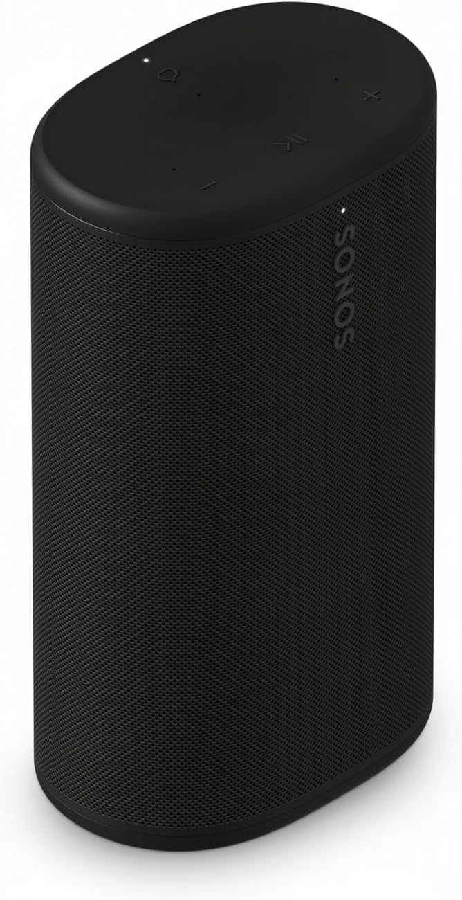 Sonos Play - Altavoz Bluetooth portátil con WiFi, Alexa, batería de...