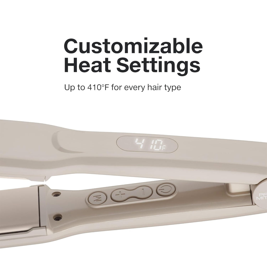 Paul Mitchell Smooth+ Ceramic Flat Iron, Adjustable Heat Settings,...