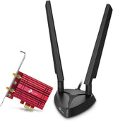 TP-Link WiFi 6E Intel AX210 AXE5400 PCIe WiFi Card para PC Archer T...