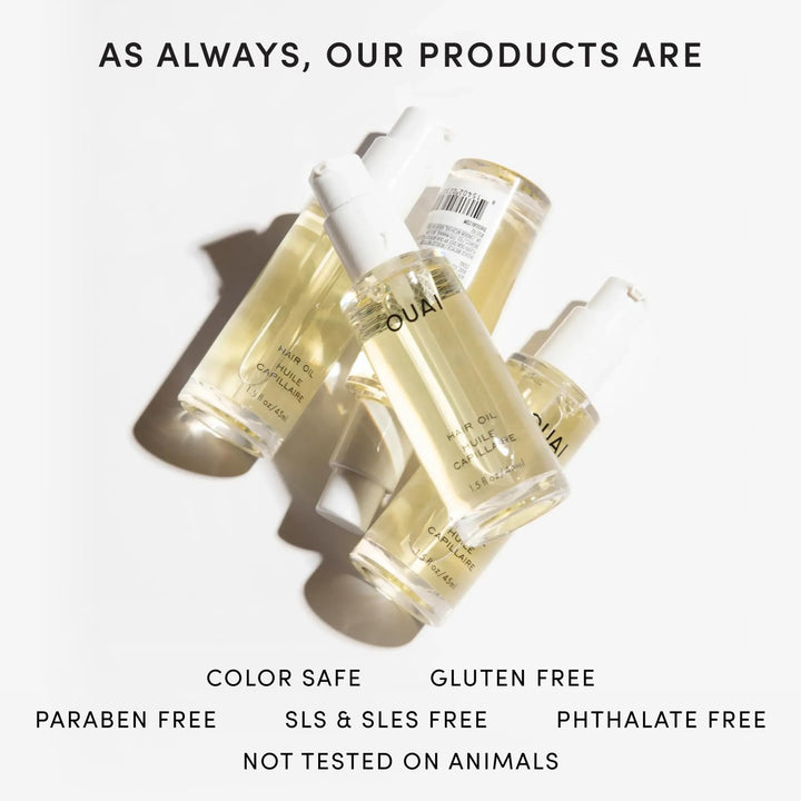 OUAI Paquete de aceite para el cabello de tamaño completo + tamaño...