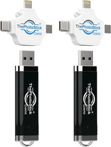ThePhotoStick® Omni 128 GB (paquete de 2) - Copia de seguridad y tr...