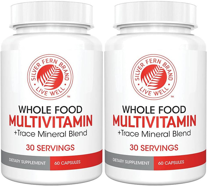 Silver Fern Whole Food Daily Multi Vitamina con Trace Mineral Blend...