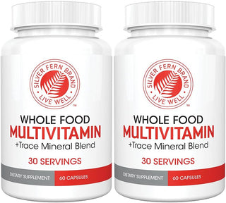 Silver Fern Whole Food Daily Multi Vitamina con Trace Mineral Blend...