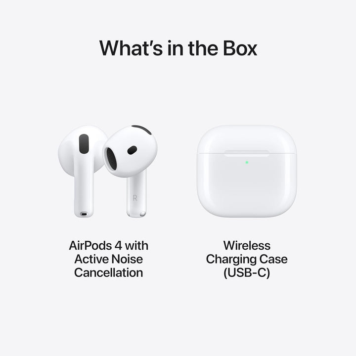Auriculares Apple AirPods 4 inalámbricos, auriculares Bluetooth, co...