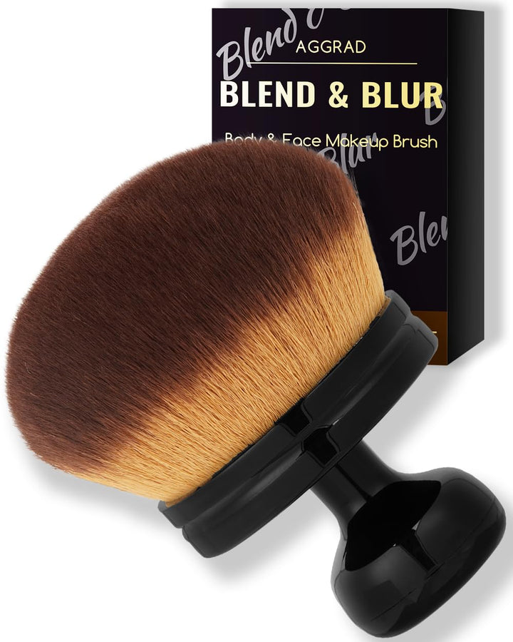 Brocha de maquillaje corporal extra grande, brocha autobronceadora...