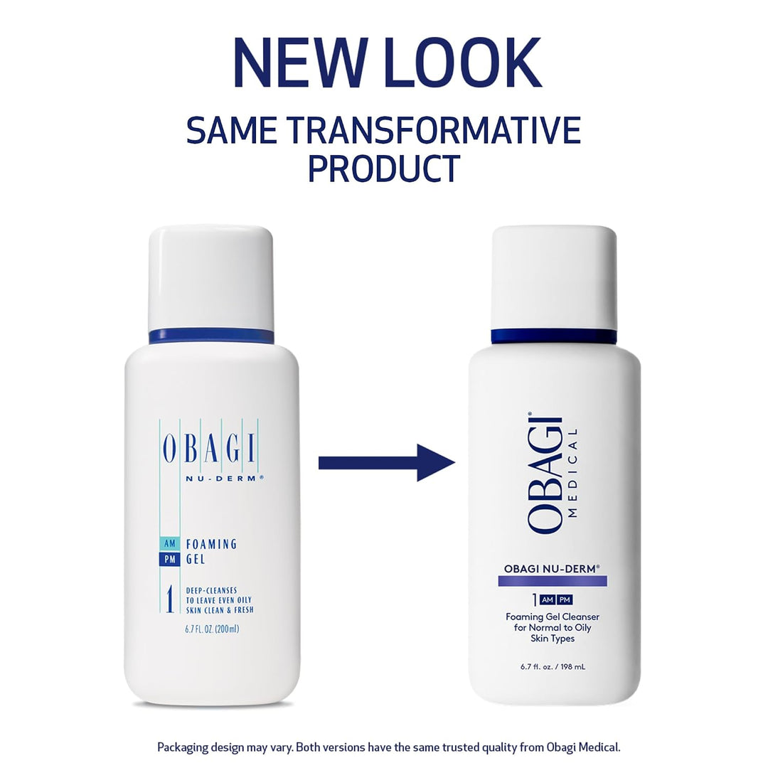 Obagi Nu-Derm Limpiador en Gel Espumoso para la cara \u2013 Limpiad...