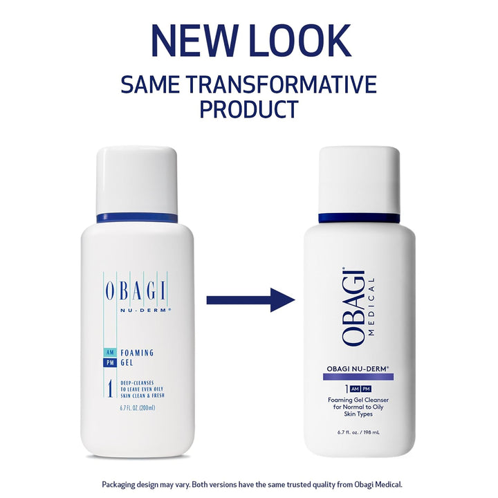 Obagi Nu-Derm Limpiador en Gel Espumoso para la cara \u2013 Limpiad...