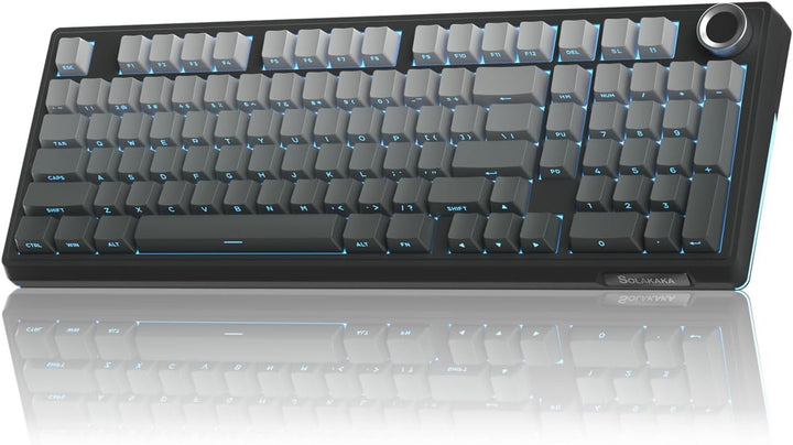 SOLAKAKA KI99 Pro Teclado mecánico inalámbrico 96% teclado RGB para...