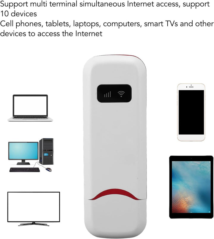 gernie Gernie8fohm1v4bn - Enrutador WiFi, punto de acceso de viaje...