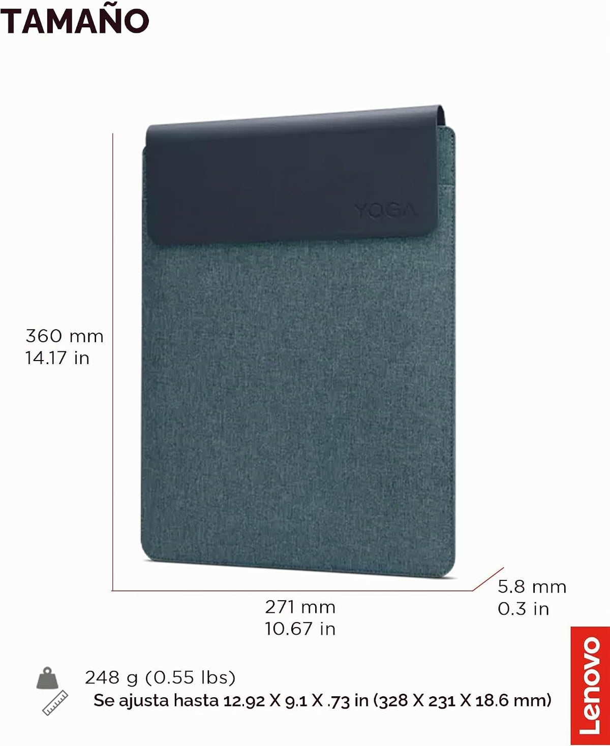 Lenovo Funda Delgada para Portátil de 14 Pulgadas para Notebook\/Ta...