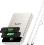 Belkin Banco del poder del USB C de 10000mAh, carga rápida 60W para