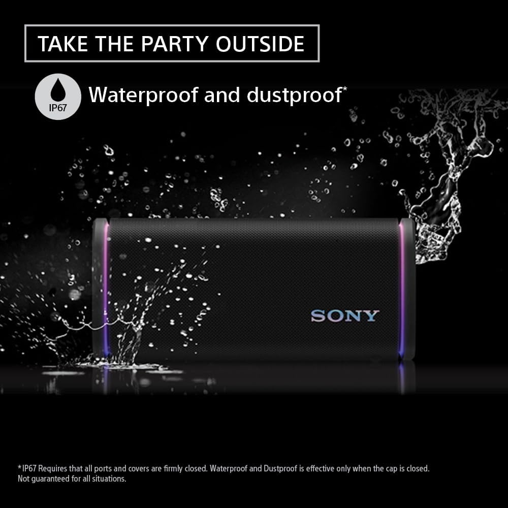 Sony ULT Field 5 Altavoz Bluetooth portátil inalámbrico, IP67 imper...