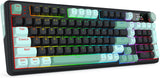 Redragon K768 PRO Teclado inalámbrico de 98 teclas para juegos, pan...