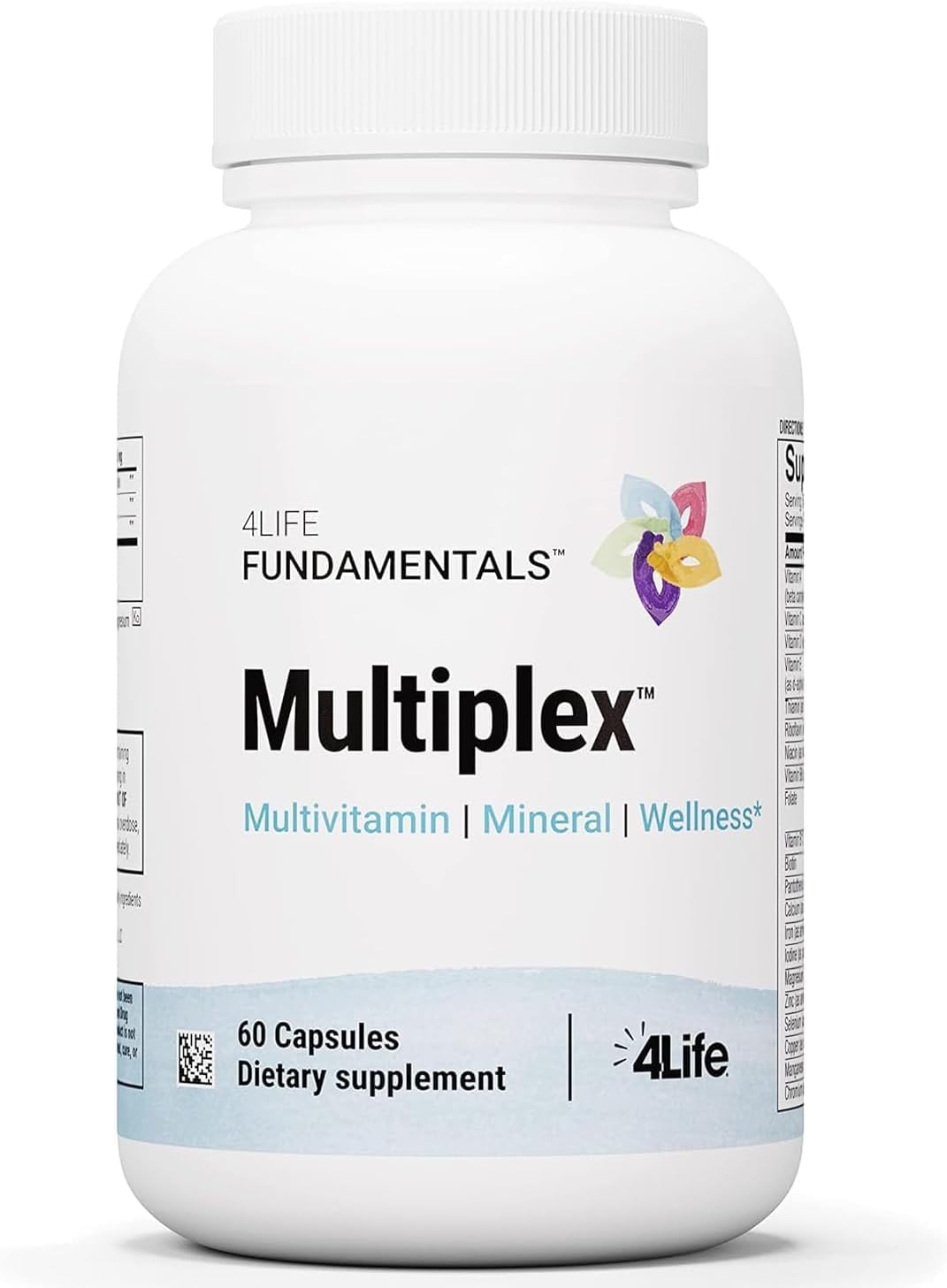 4Life Multiplex Suplemento de bienestar mineral multivitamínico, 60...