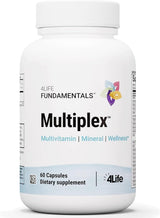 4Life Multiplex Suplemento de bienestar mineral multivitamínico, 60...
