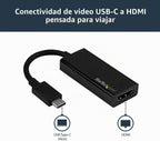 StarTech Adaptador USB-C HDMI 2.0b, 4K 60Hz, HDR10, DP 1.4 Modo Alt