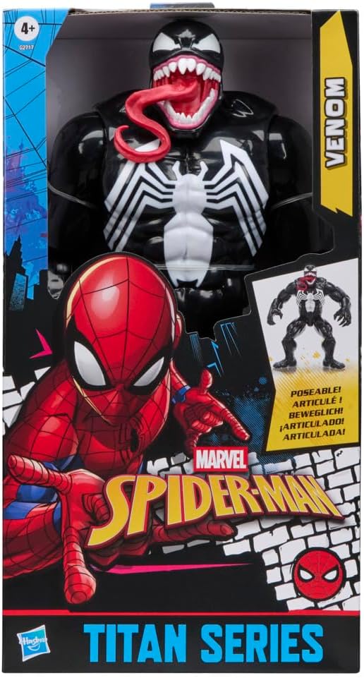Marvel Spider-Man Titan Series Venom Deluxe figura de