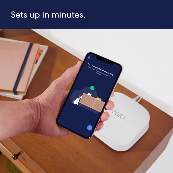 Router wifi de malla Amazon eero Pro 6E con suscripción anual a eer...