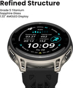 Amazfit Reloj inteligente Cheetah 2 Pro, cristal de zafiro AMOLED de 1.32