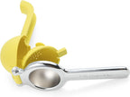 KitchenAid Prensa exprimidor de jugo cítrico para limones y limas con recolector de semillas y pico de vertido, limón, 8 pulgadas
