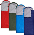 4 Piezas Sacos de Dormir al Por Mayor para Donación a Personas Sin Hogar, Refugio para Adultos, 0 Grados, Bolsas de Mochila Impermeables con Saco de Compresión para Clima Frío, Emergencia