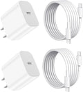 Paquete de 20 cargadores rápidos USB C de 20 W para Apple iPad Pro de 13/12.9/11 pulgadas, iPad A16/10ª generación, iPad Air de 11/13 pulgadas/5ª/4ª, iPad mini 6/7, cargador de iPad bloque de carga