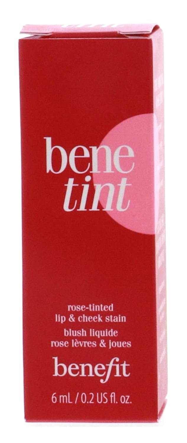 Benefit Bene Tint Tinte de labios y mejillas teñido de rosa, 0.2 on...