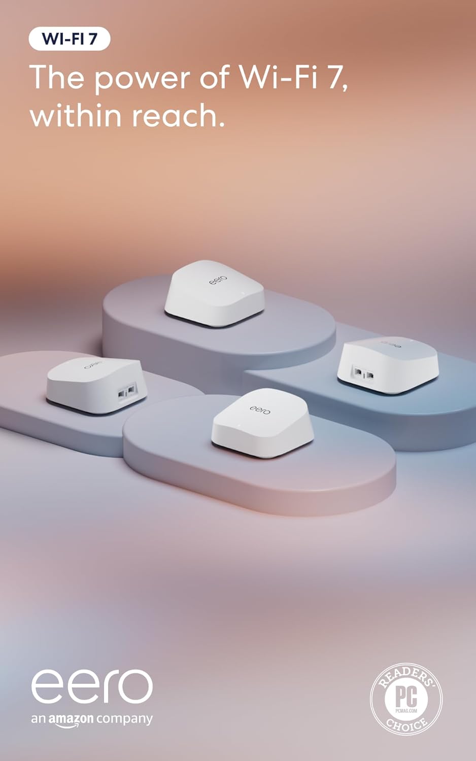 Router Wi-Fi 7 doble banda Amazon eero 7 (modelo más reciente): Com...