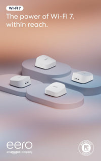 Router Wi-Fi 7 doble banda Amazon eero 7 (modelo más reciente): Com...