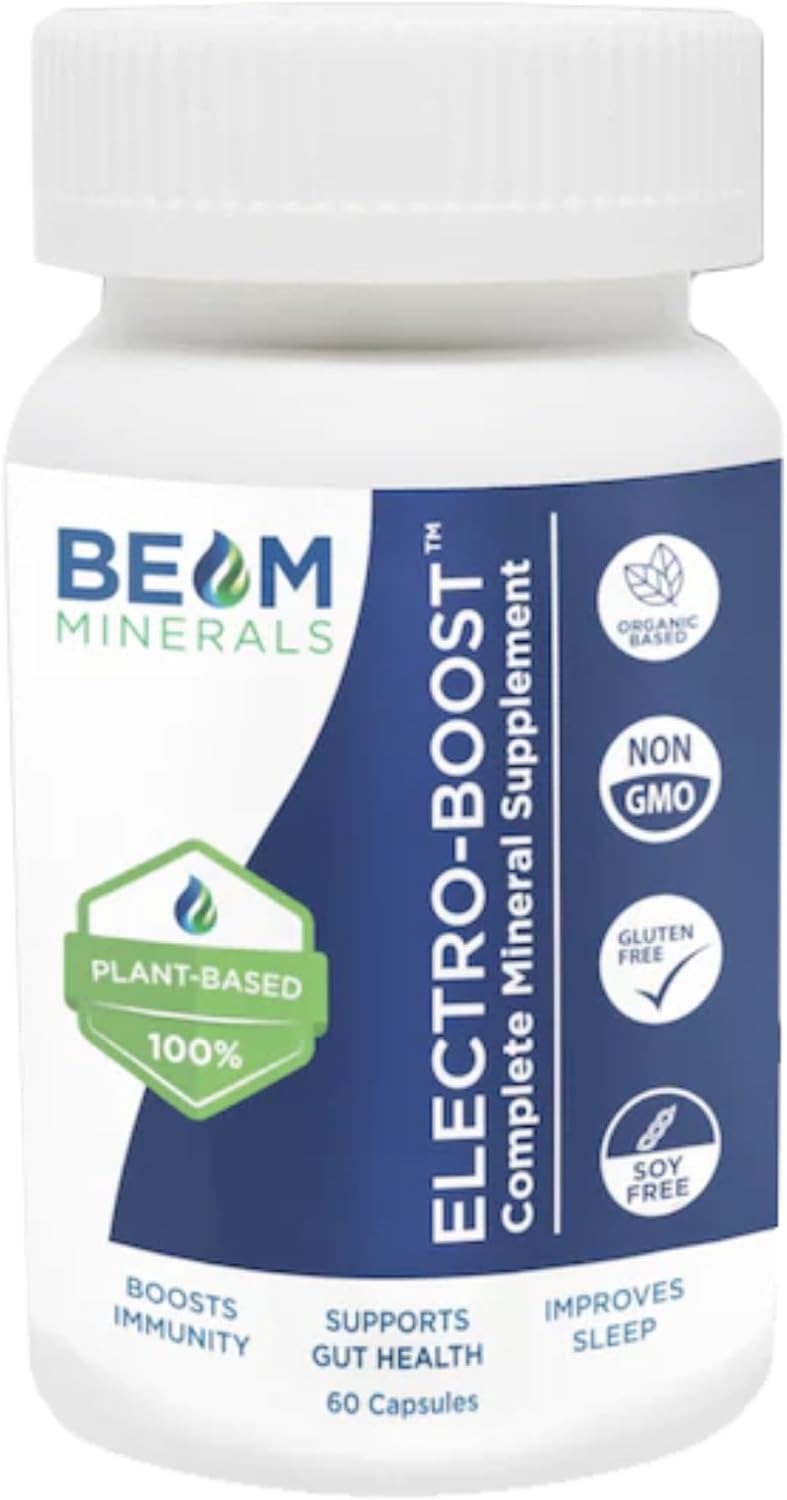 Beam Minerals Cápsulas multiminerales completas | Electrolitos y mi...