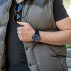 Luminox - F-117 Nighthawk - Reloj Hombre 1.732 in - Reloj Piloto Fecha Función Segunda Zona Horaria - Resistente al Agua 656.2 ft - Cristal de Zafiro - Relojes para hombre - Hecho en Suiza