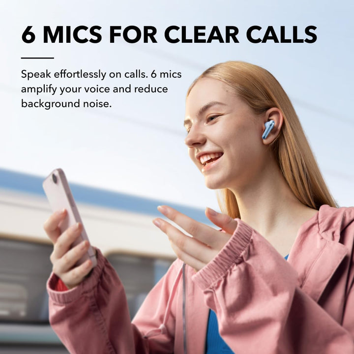 soundcore by Anker Liberty 4 NC - Auriculares inalámbricos con canc...