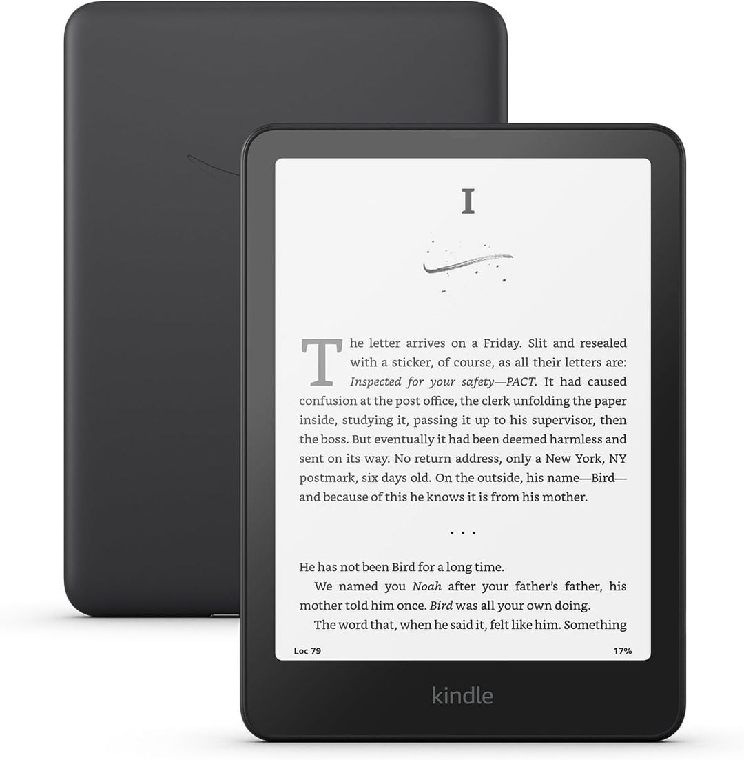 Amazon Kindle Paperwhite 16 GB (último modelo): 20% más rápido, con nueva pantalla de 7″ sin reflejos y batería que dura por semanas – Negro