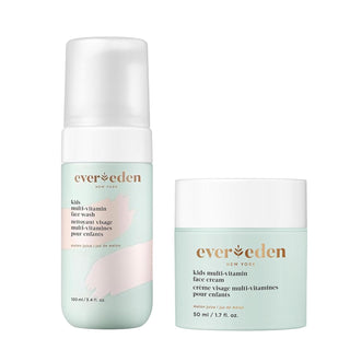 Evereden Kids Happy Face Duo (Melon Juice) - Set de lavado facial y...