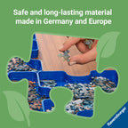Ravensburger Bluey Toys - 4 rompecabezas de formas grandes (10, 12, 14, 16 piezas) a partir de 3 años - Regalos para niños
