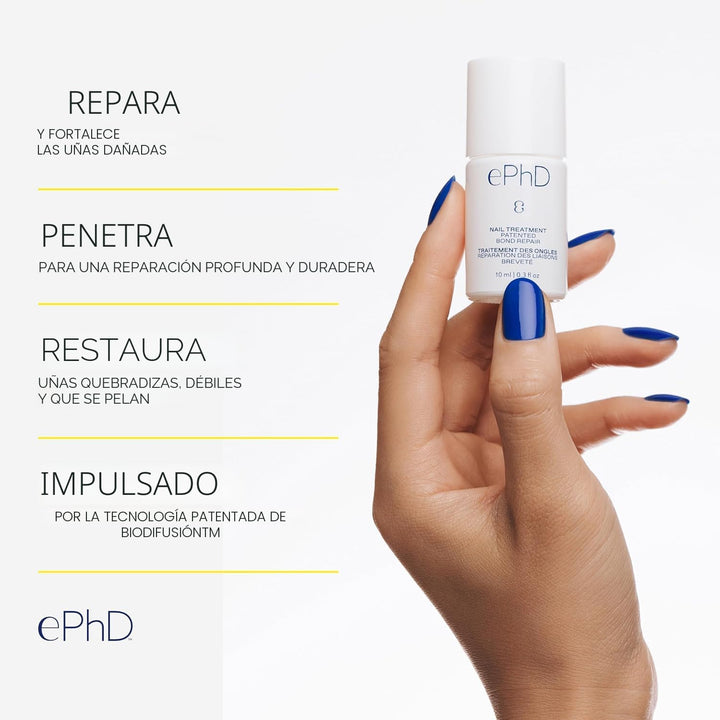 Tratamiento para uñas ePhD Bond Repair, reparación de uñas que fort...