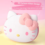 Funda protectora Kuitmor Cute Game Controller, estuche rígido portátil para viaje con diseño de gato caricatura compatible con PS4 PS5 Switch Pro Xbox con bolsillo interno para accesorios