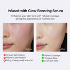 JUNG SAEM MOOL Essential Skin Nuder Cushion | Acabado natural, base...