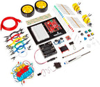 SparkFun Kit de Inventor para MicroPython - SIK - RP2350 IoT RedBoard - 5 proyectos guiados (16 circuitos) con sensores - OLED - Motores - Construcción de robots - Kit STEM sin soldadura