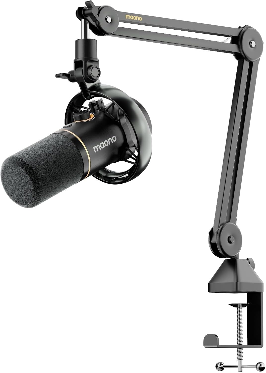 MAONO PD200W Micrófono inalámbrico híbrido para podcast para PC, ki...
