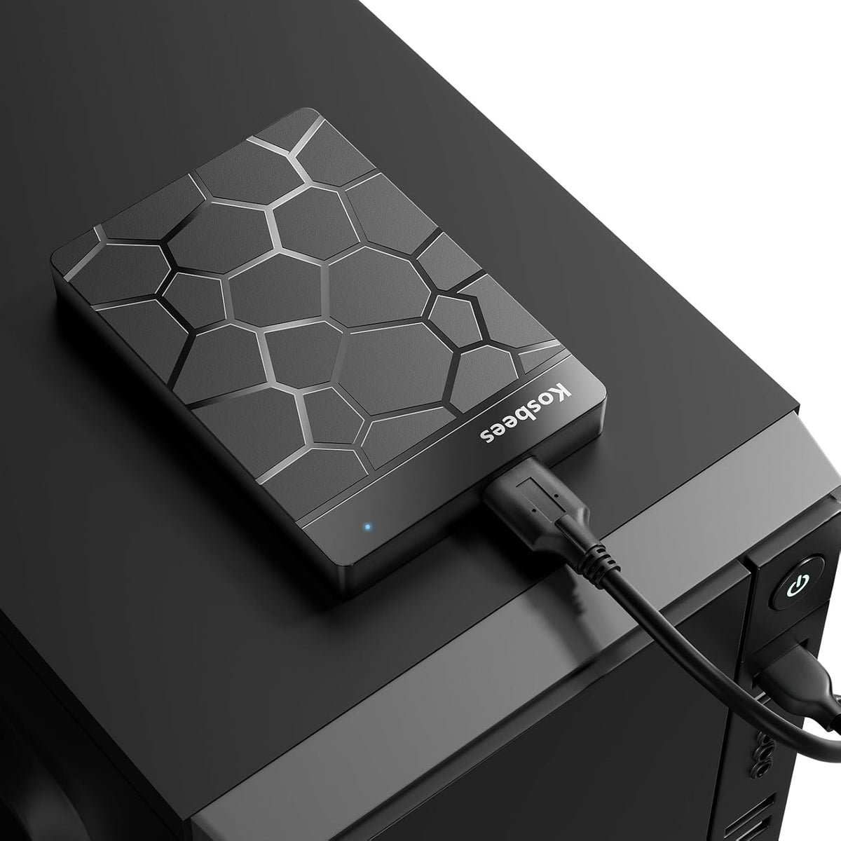 Kosbees Discos duros externos de 500 GB, disco duro portátil para W...