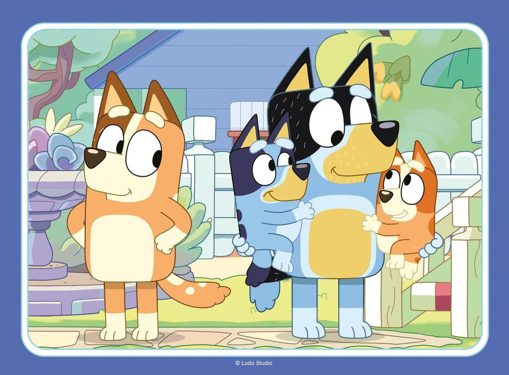 Rompecabezas Bluey 12, 16, 20 y 24 PC