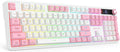 Redragon K526 PRO Teclado inalámbrico para juegos de membrana RGB