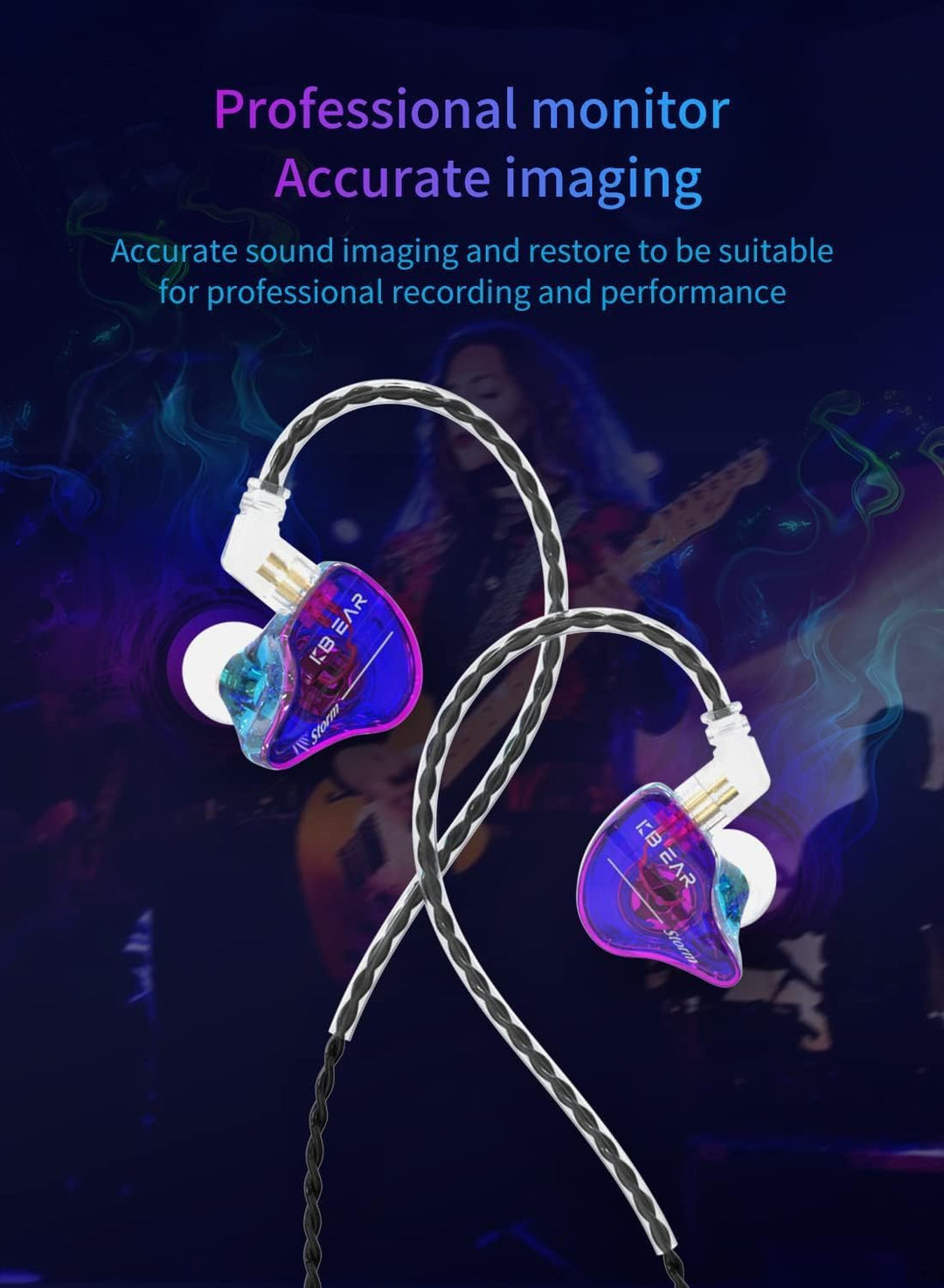 Auriculares KBEAR Storm USB Tipo C para Samsung Galaxy s23 s22 s21...