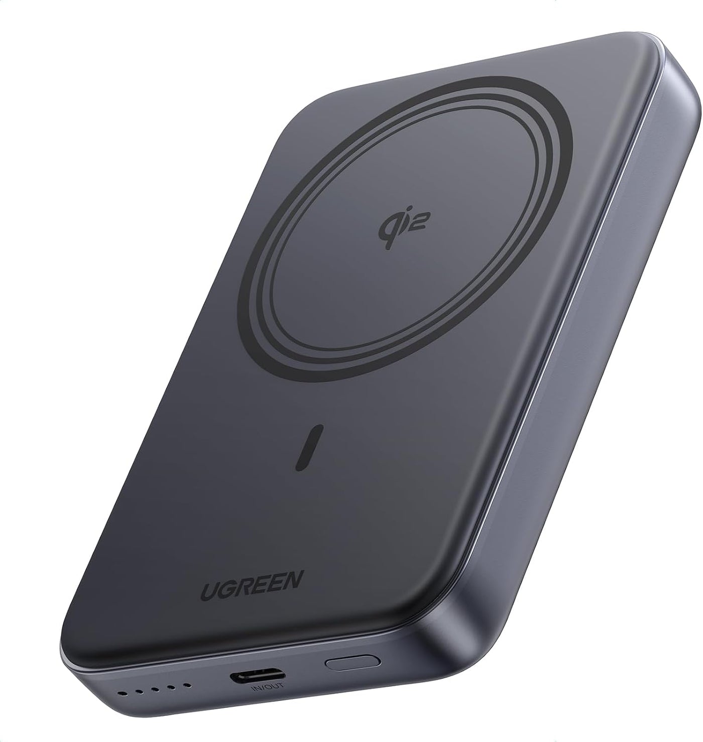 UGREEN Banco magnético delgado PD 20W del poder de 10000mAh Qi2 15W...